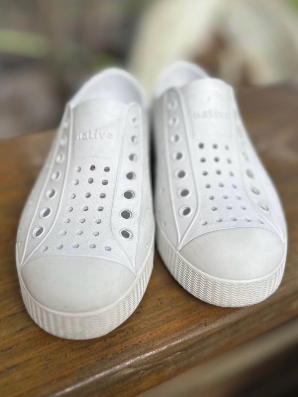 Native Jefferson Slip-On Sneakers in White